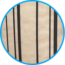 Gloss Natural with Black Pin Stripes