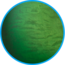 Satin Green Burst