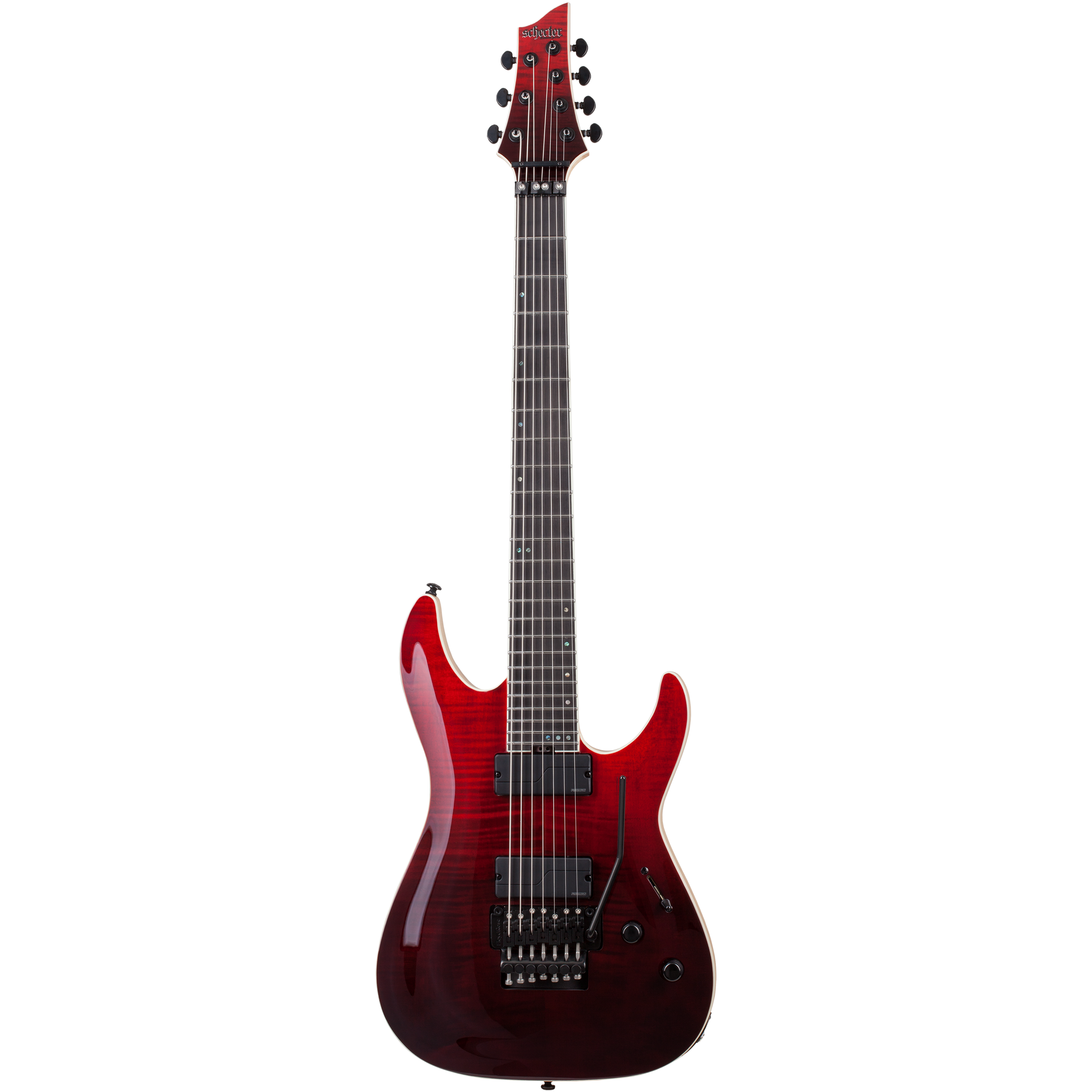 SCHECTER ( シェクター ) C-7 FR SLS Elite Black Fade Burst 7