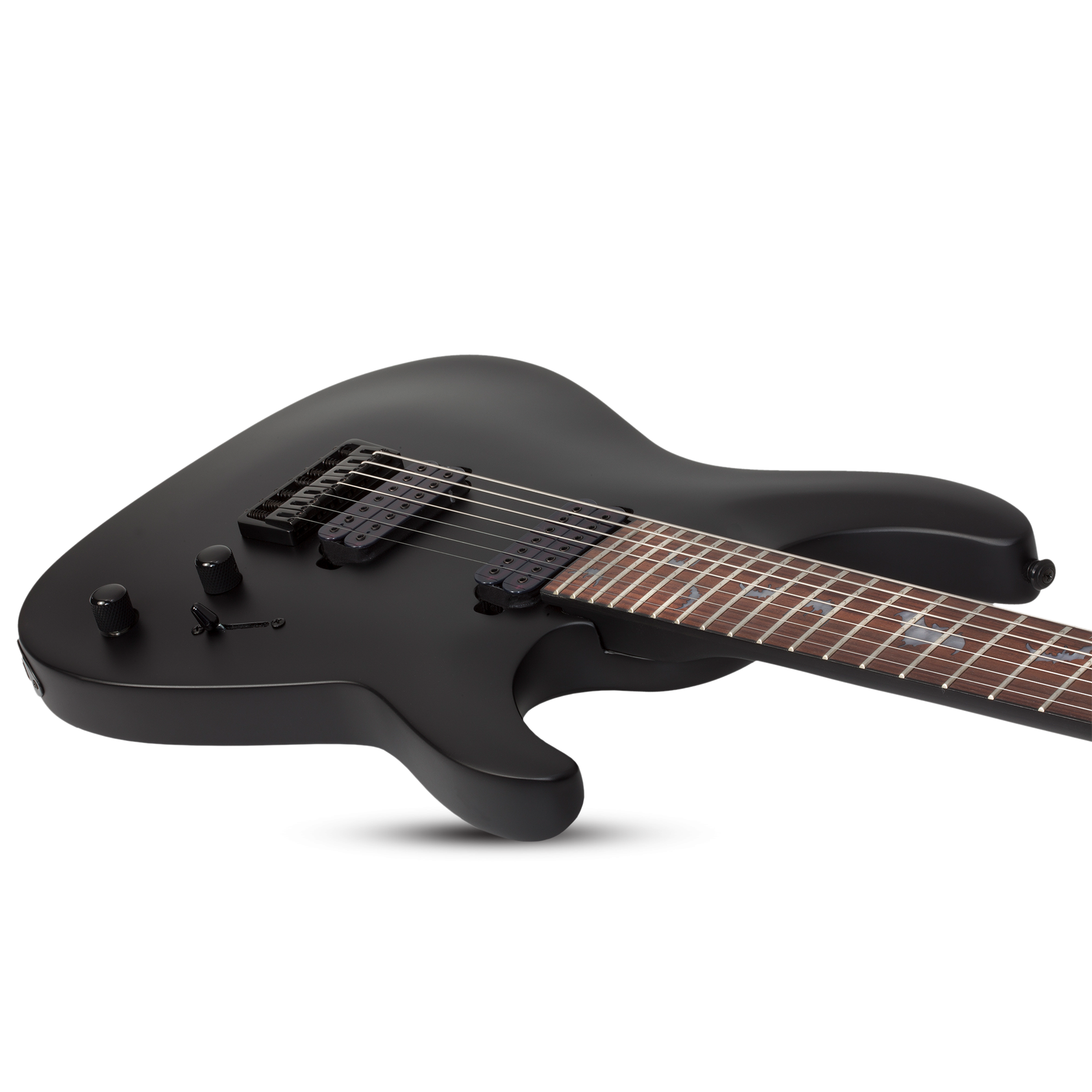 Amazon.com: Schecter Damien Platinum 7 - Satin Black